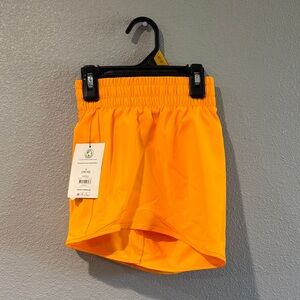 Athletic Works Kids Orange Shorts
